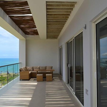 Lujoso Penthouse - Vista Al Mar - Playa Privada Leilighet Cartagena Eksteriør bilde